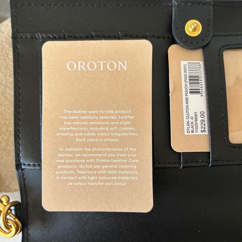 Oroton Dylan - Clutch & Pouch - Picture 9 of 14